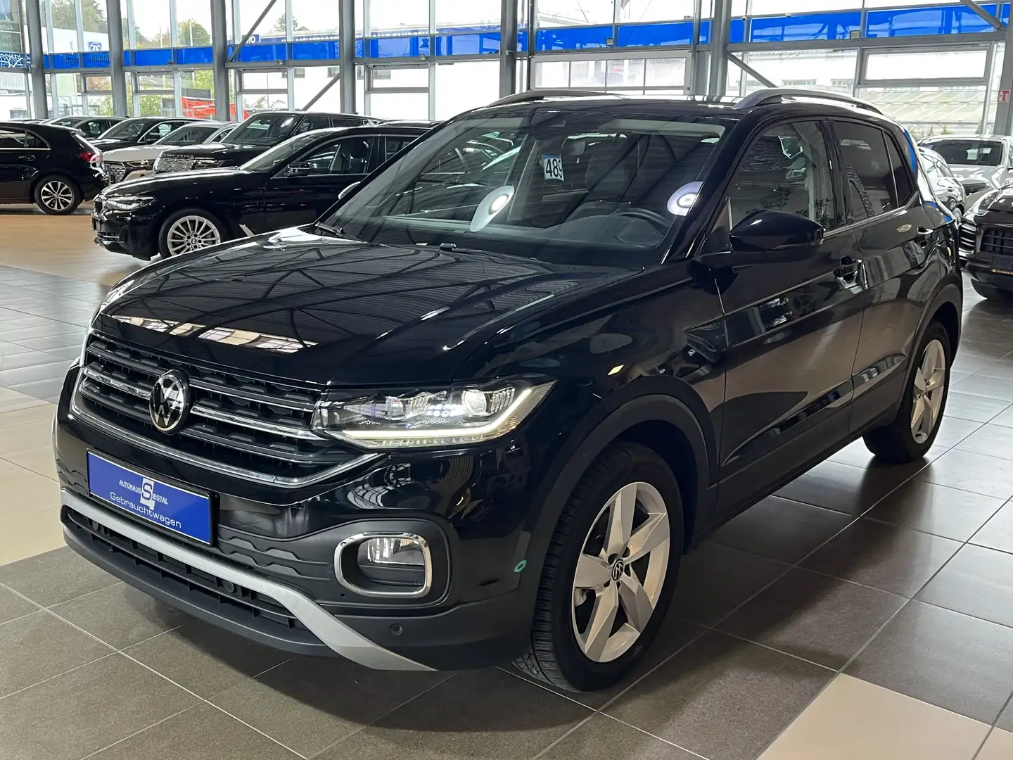 Volkswagen T-Cross Style dig.Cockpit LED PDC ACC Navi R.Cam Noir - 1