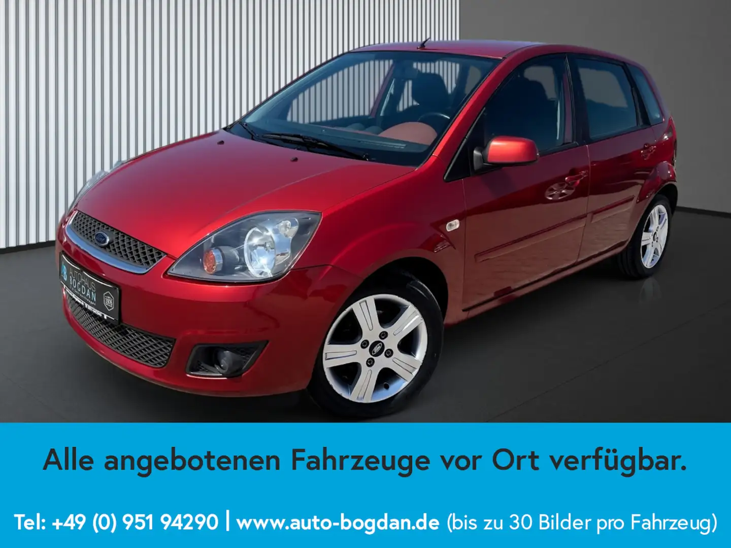 Ford Fiesta Connection SHZ*TÜV neu Rot - 2