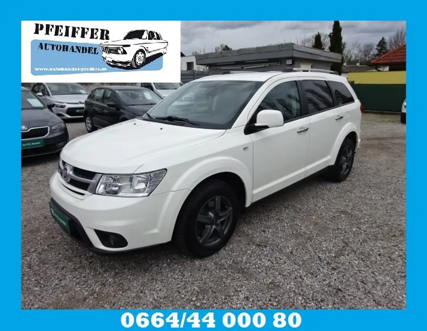 Fiat Freemont Lounge Serviceheft vollständig19 Zoll Alufelgen Weiß - 1