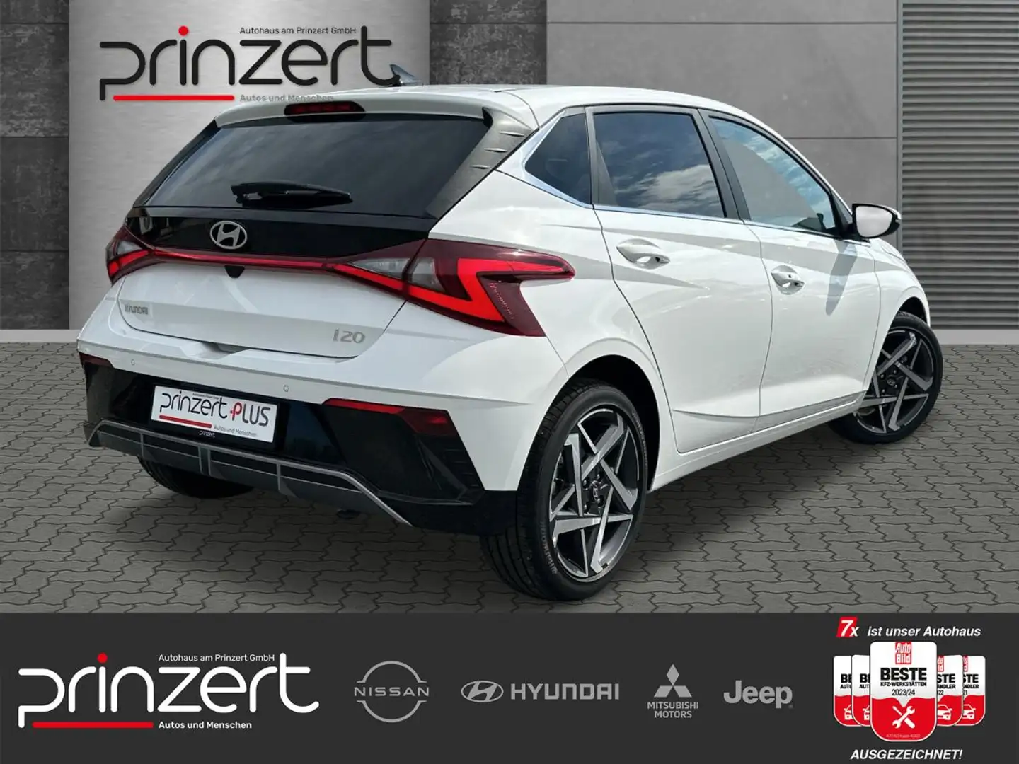 Hyundai i20 1.0 DCT7 "Prime" MY25 Komfort&Licht-Paket*BOSE Weiß - 2