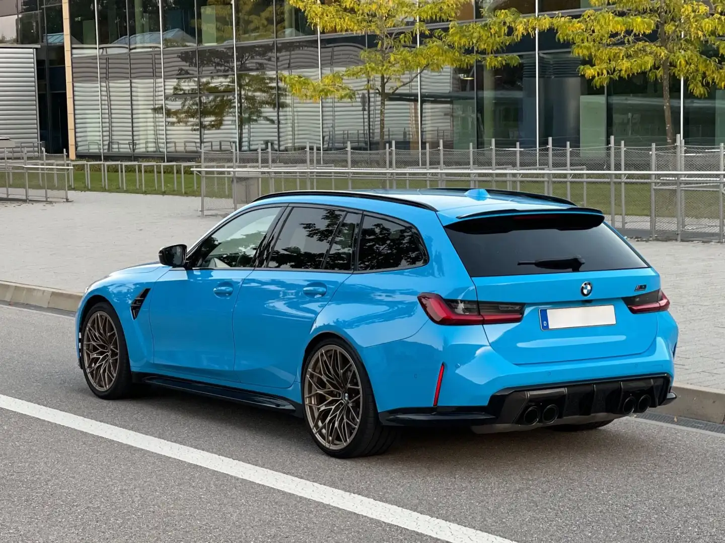 BMW M3 Touring*Rivierablau*Carbon-Bremse*20/21 Zoll Azul - 1