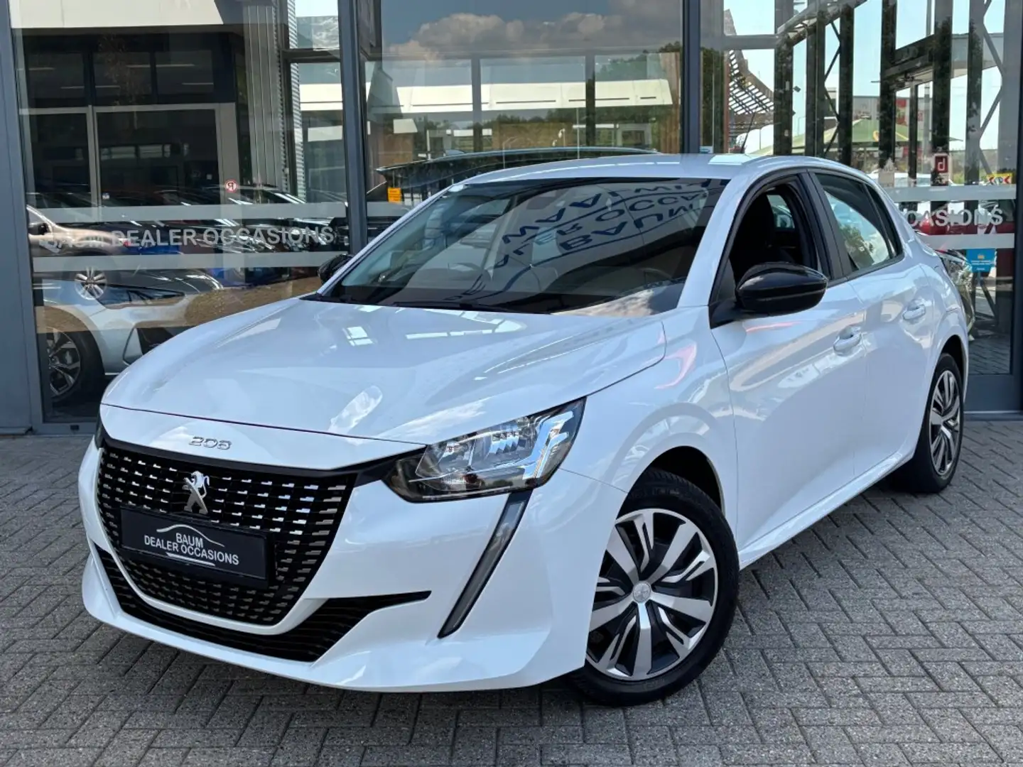 Peugeot 208 1.2 PT BL ALLURE NAVI AIRCO/ECC Wit - 1