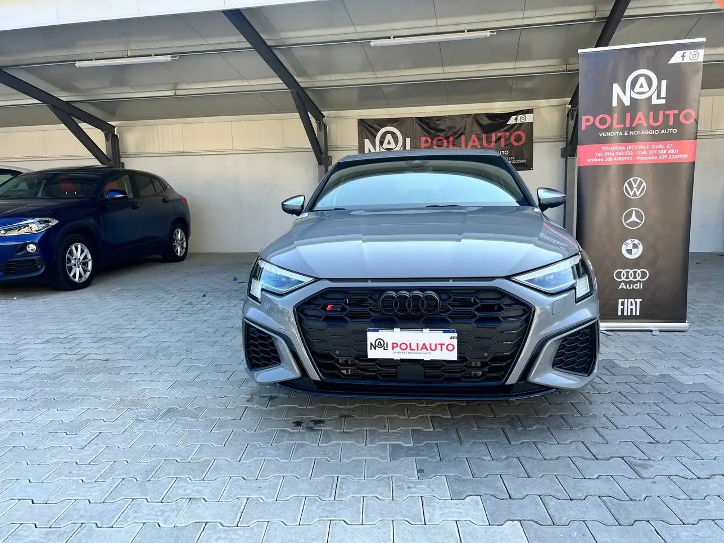 Audi S3 A3 Sportback 2.0 tfsi Sport Attitude quattro s-tro Grigio - 2