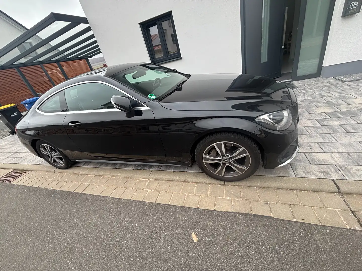 Mercedes-Benz C 180 C-Klasse Coupe 9G-TRONIC AMG Line, Schiebedach Black - 2