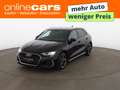 Audi A3 SB 35 TFSI S-Line Aut LED LEDER NAVI TEMP PDC Schwarz - thumbnail 1