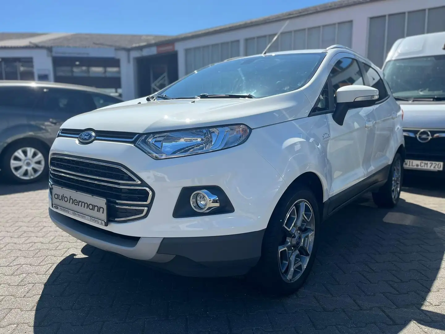 Ford EcoSport Titanium 1.5 4 Zyl Automatik Leder Weiß - 1