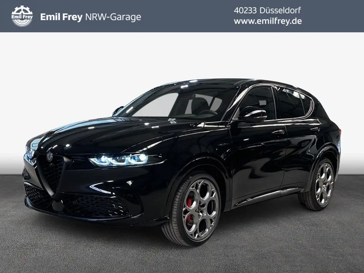 Alfa Romeo Tonale 1.5 VGT Hybrid Veloce Schwarz - 1