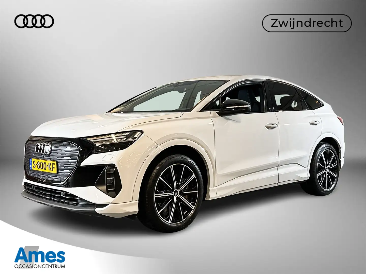 Audi Q4 e-tron Sportback 45 265pk quattro S edition 77 kWh | Stoe Blanc - 1