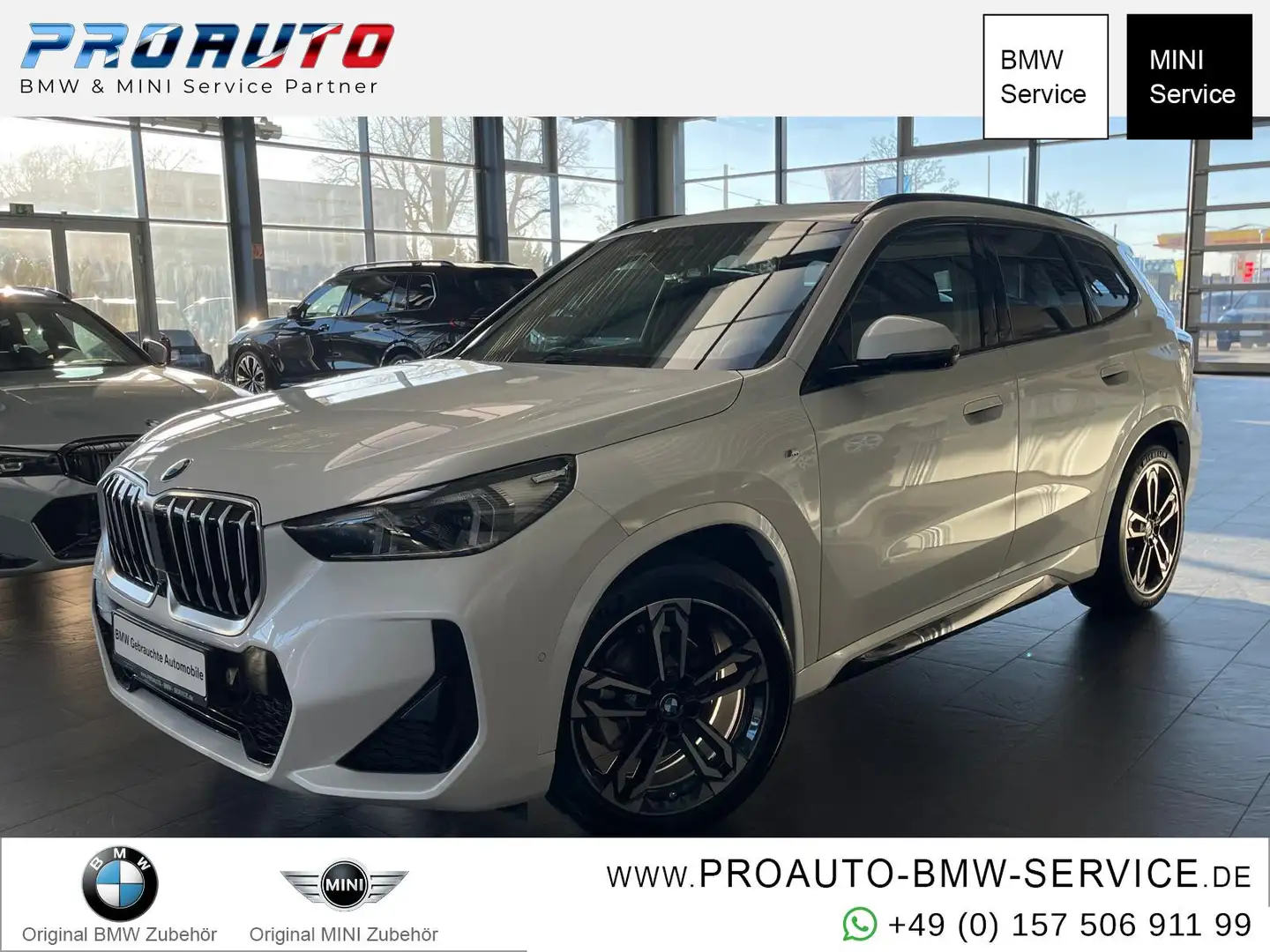 BMW X1 20d xDrive M Sport Pano/HUD/19"/360/ Bianco - 1
