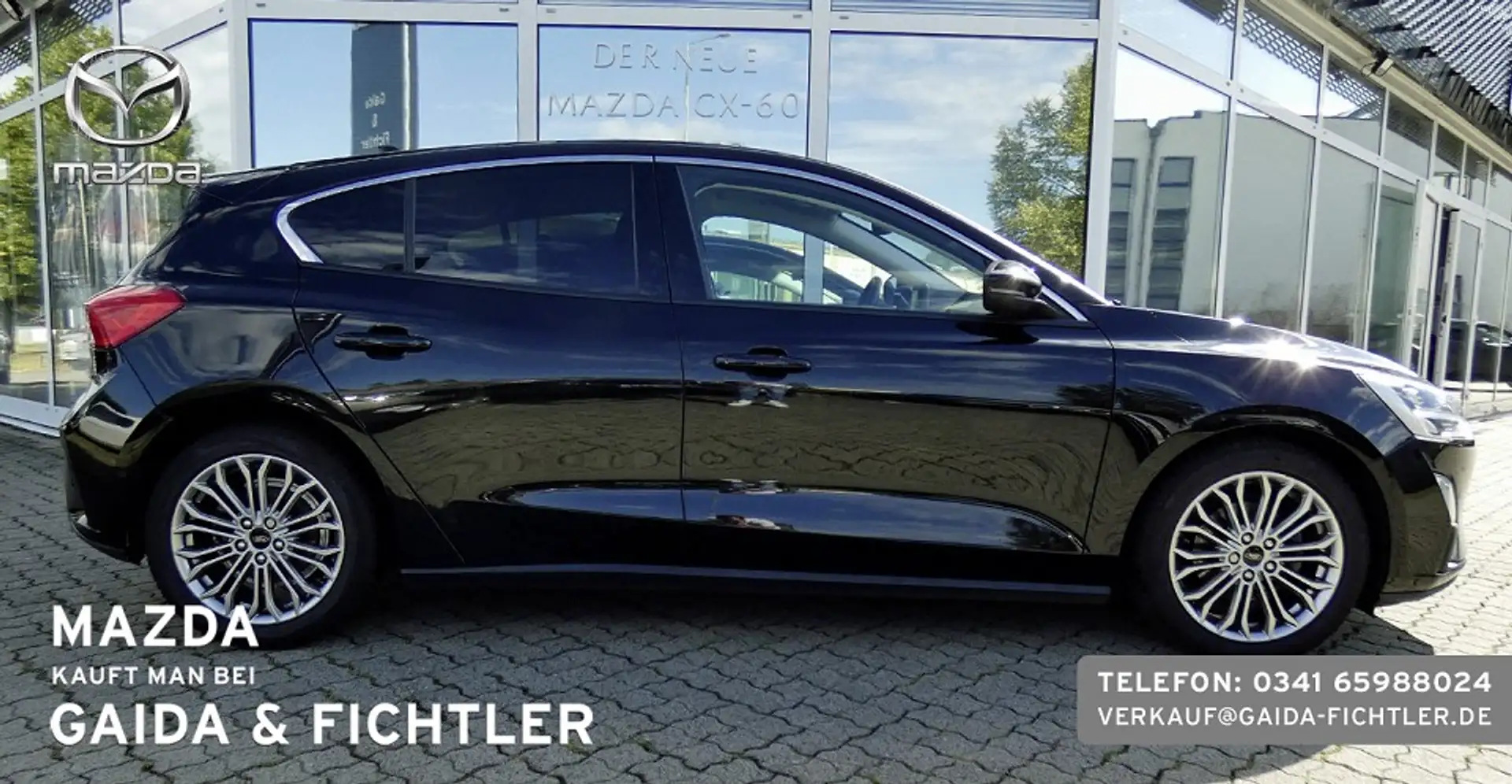 Ford Focus 1.0 EcoBoost Titanium AHZV Noir - 2