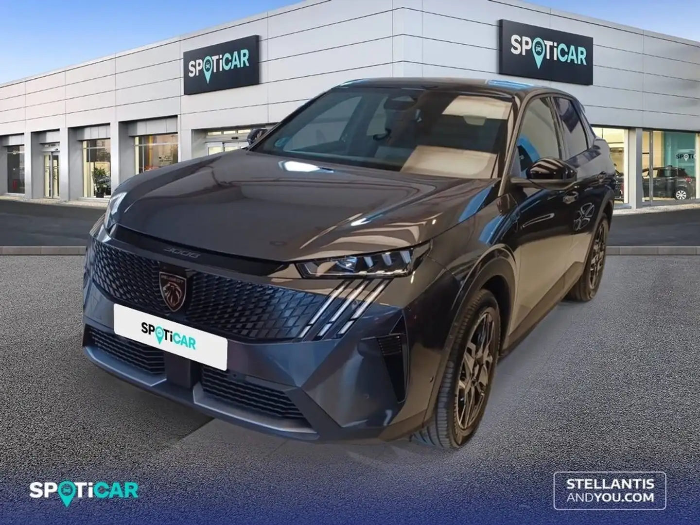 Peugeot 3008 1.2 107KW  eDCS6 GT Gris - 1