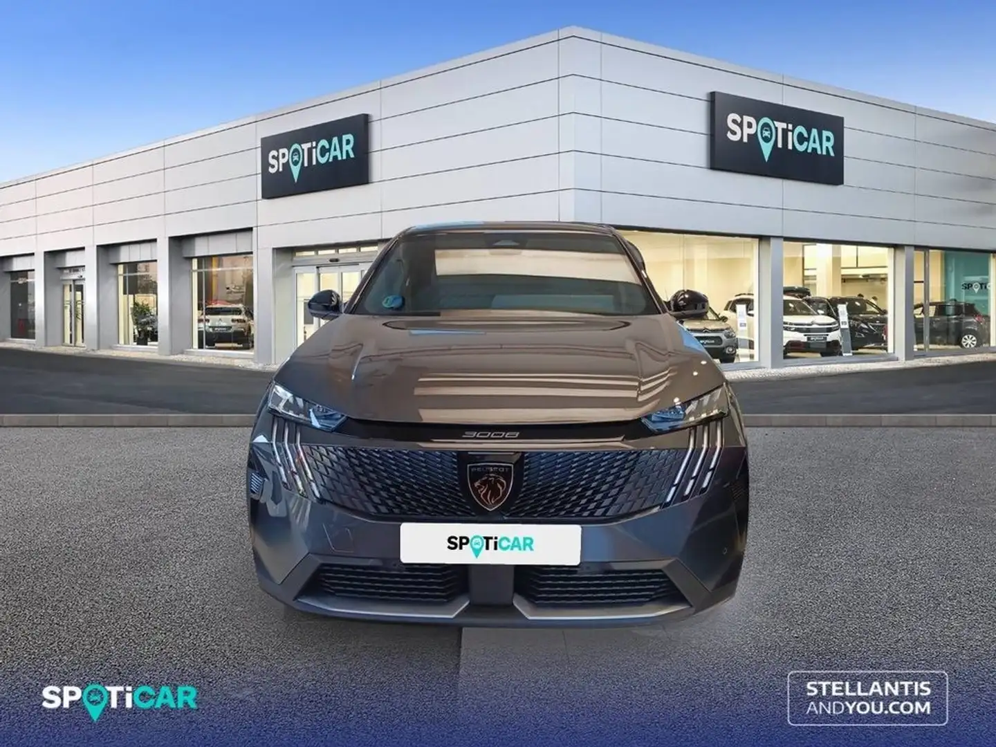 Peugeot 3008 1.2 107KW  eDCS6 GT Gris - 2