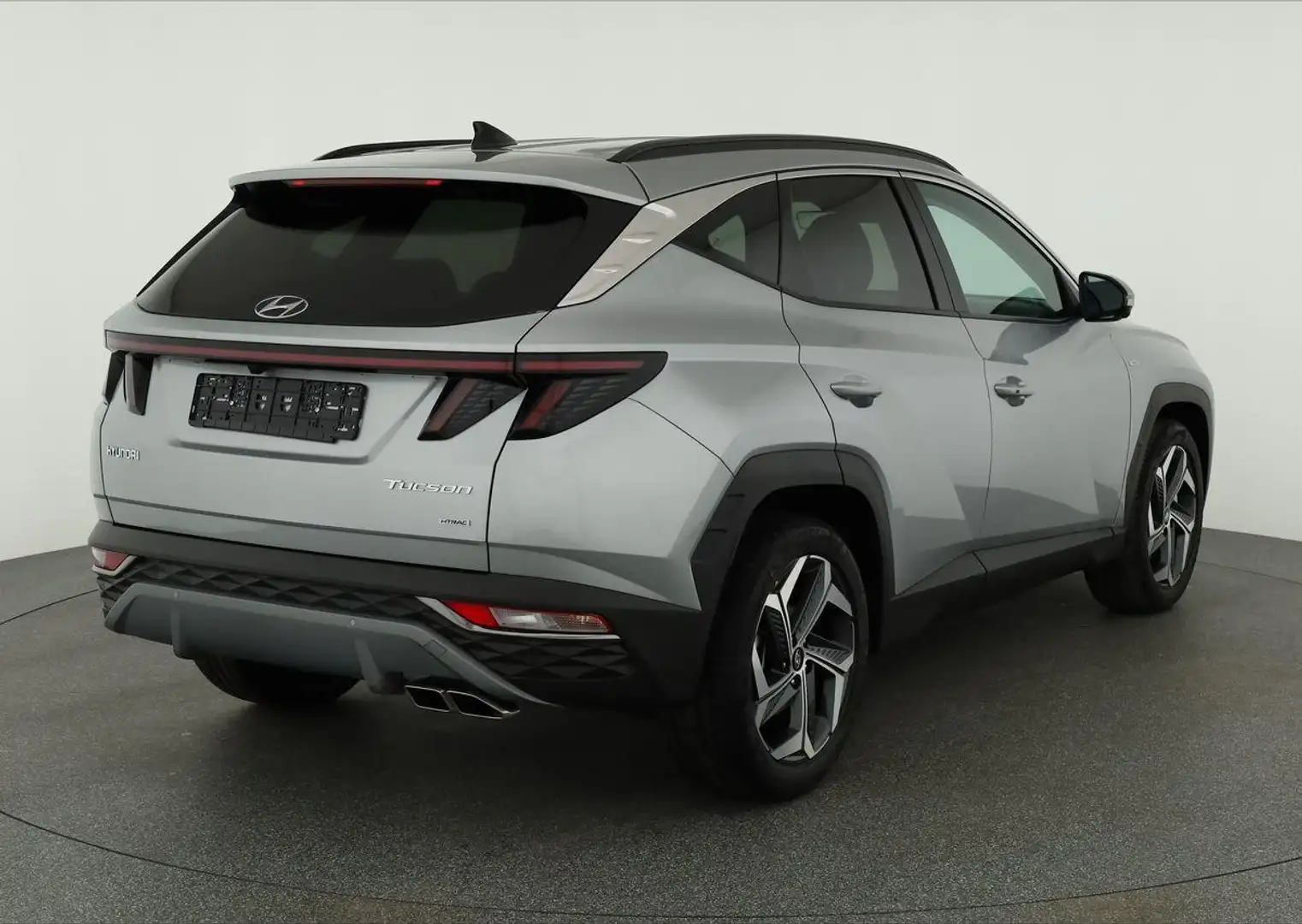 Hyundai TUCSON 1.6 CRDi DCT AWD Prime, Leder, Navi, el. Klappe... Silber - 2