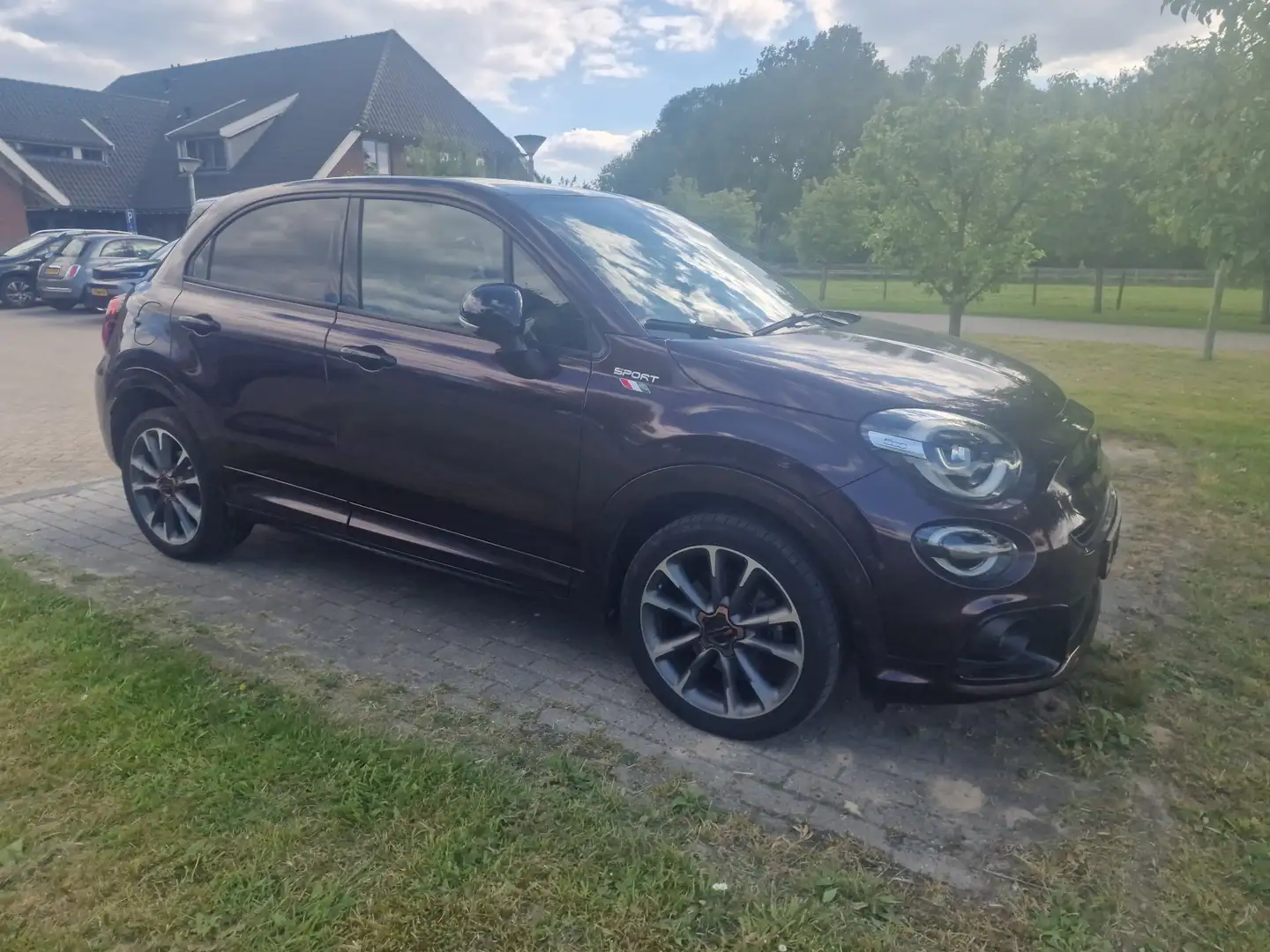 Fiat 500X 1.3 GSE Sport Paars - 2