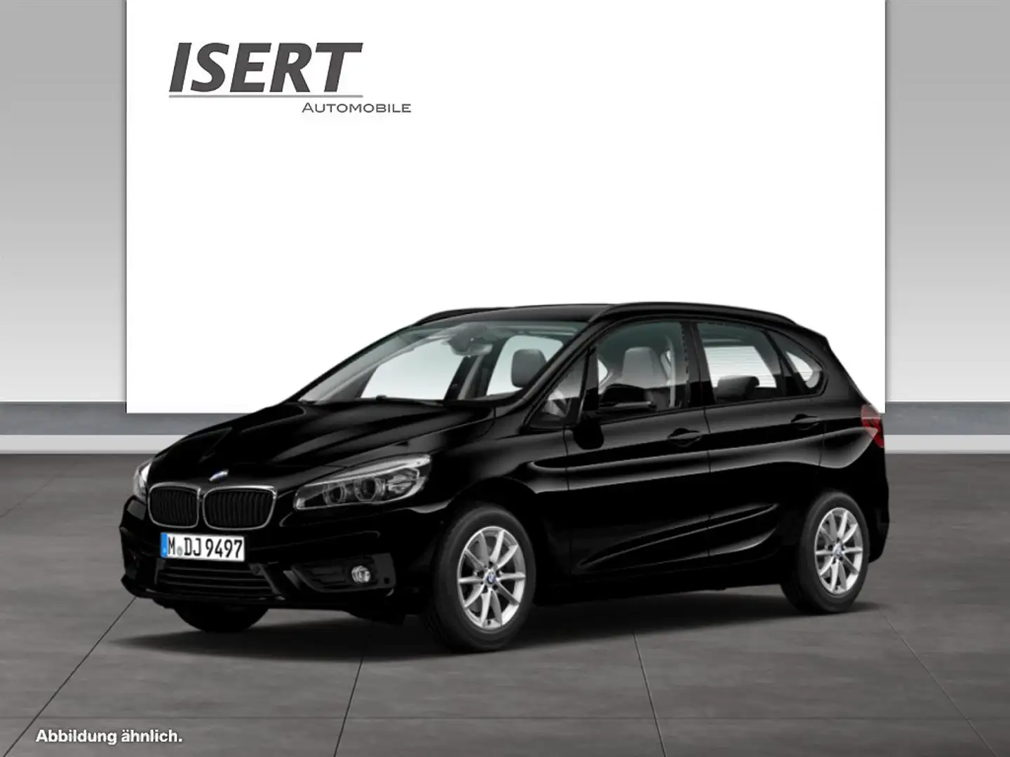 BMW 218 d Active Tourer Advantage +NAVI+PDC+LED+SHZ Schwarz - 1