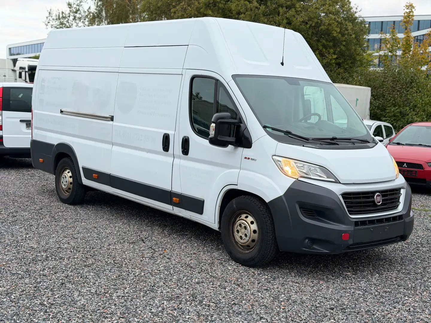 Fiat Ducato 2,3 150 MAXI L5H3 / 1.Hand / Klima/ TÜV NEU Blanc - 1