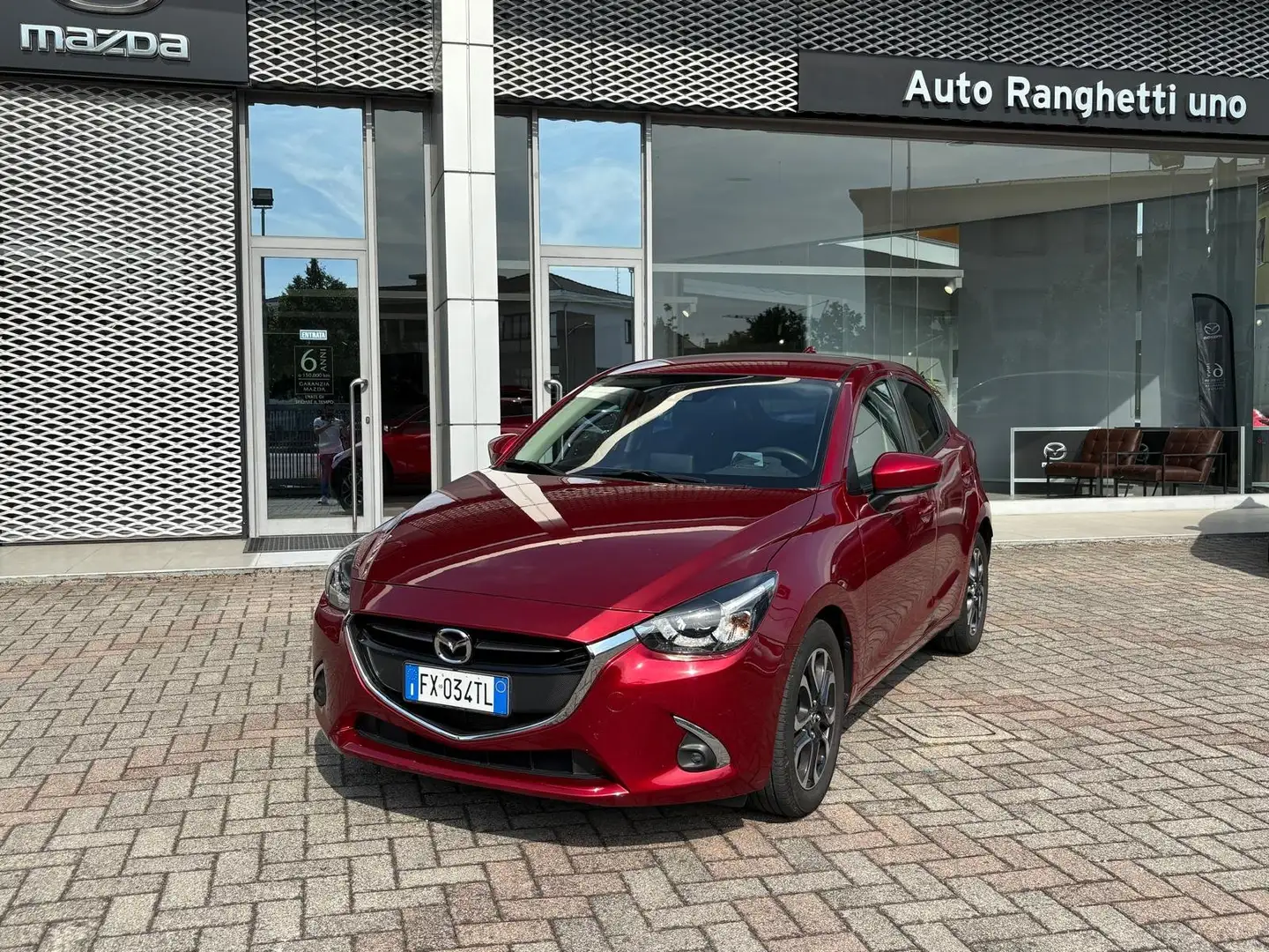 Mazda 2 1.5 Exceed 90 cv Rosso - 1