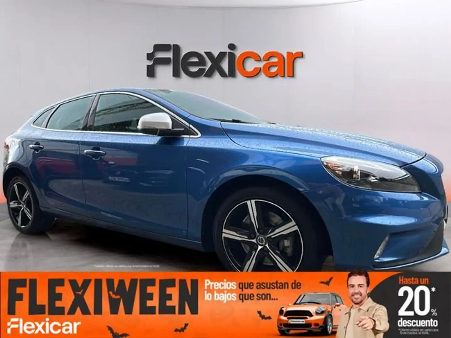 Volvo V40 D2 Inscription Aut. 120 Azul - 1