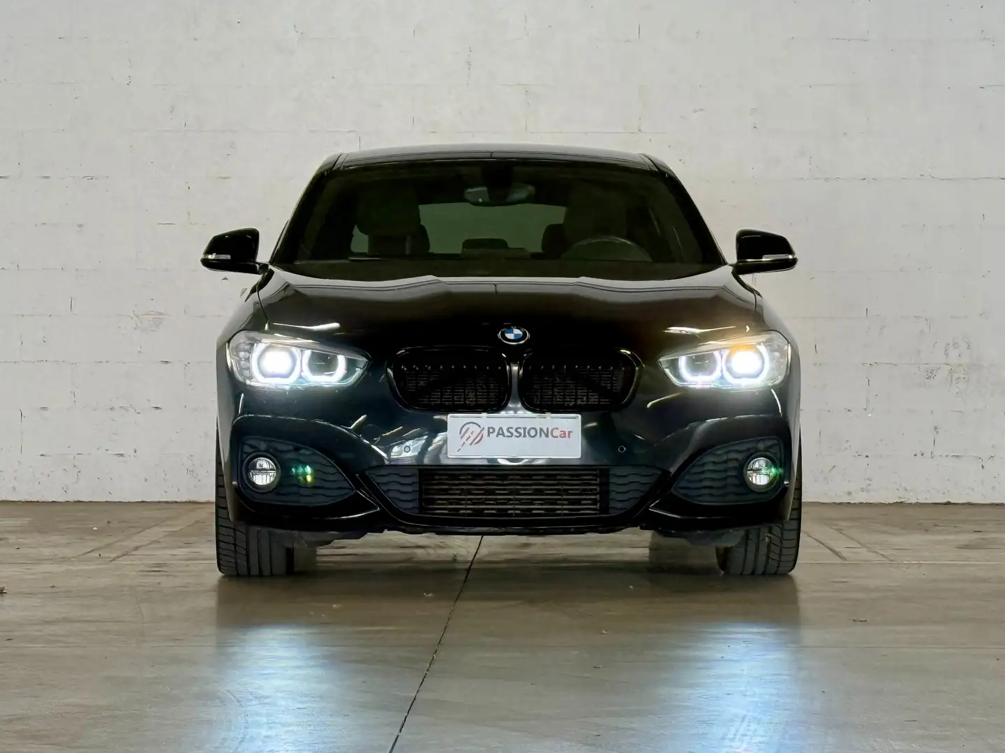 BMW 116 Serie 1 116d automatica  Msport LED Nero - 2