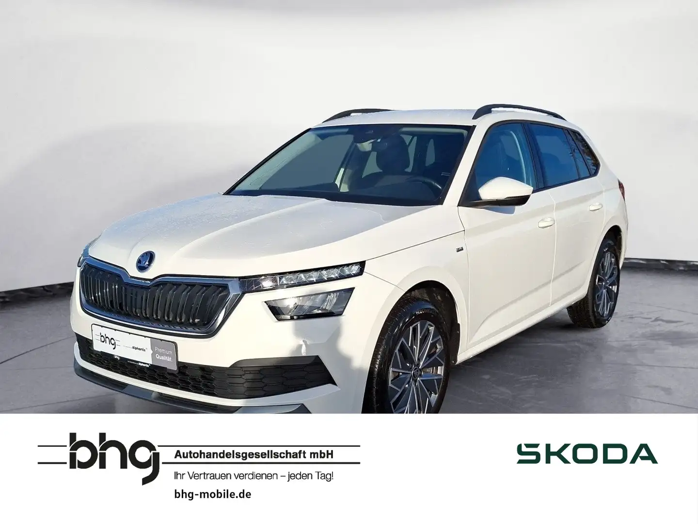 Skoda Kamiq 1.0 TSI Tour GRA Climatronic LED Sitzheizg Weiß - 1