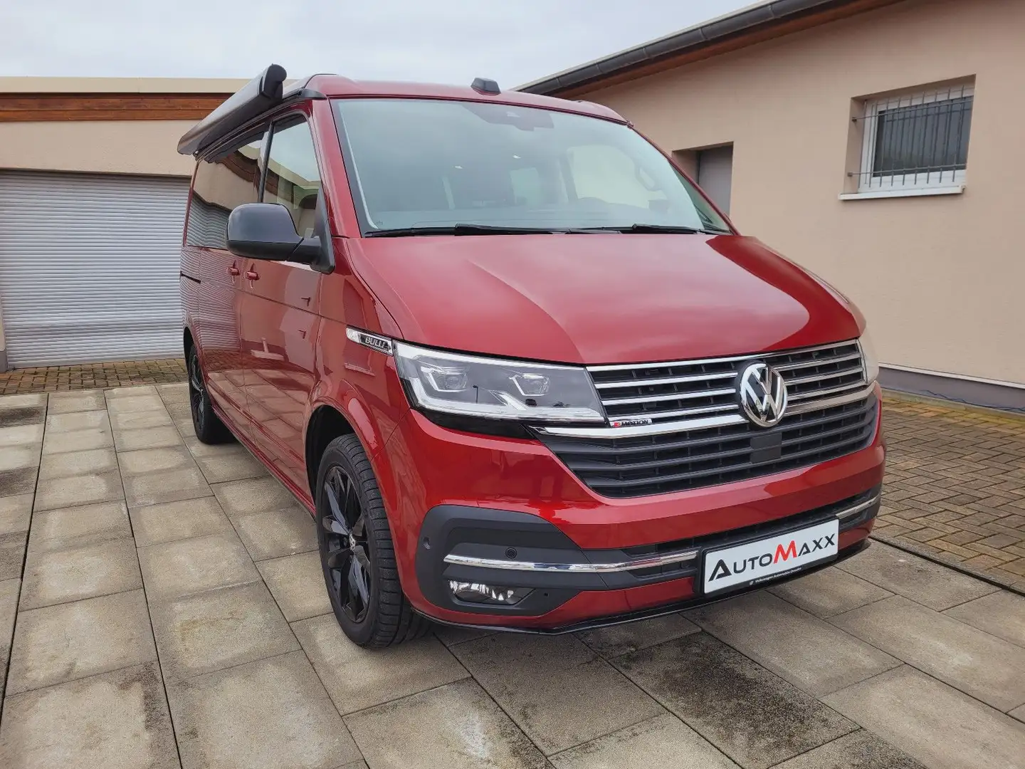 Volkswagen T6 California T6.1 California Ocean Bulli 4M Küche, El.Dach Rot - 2