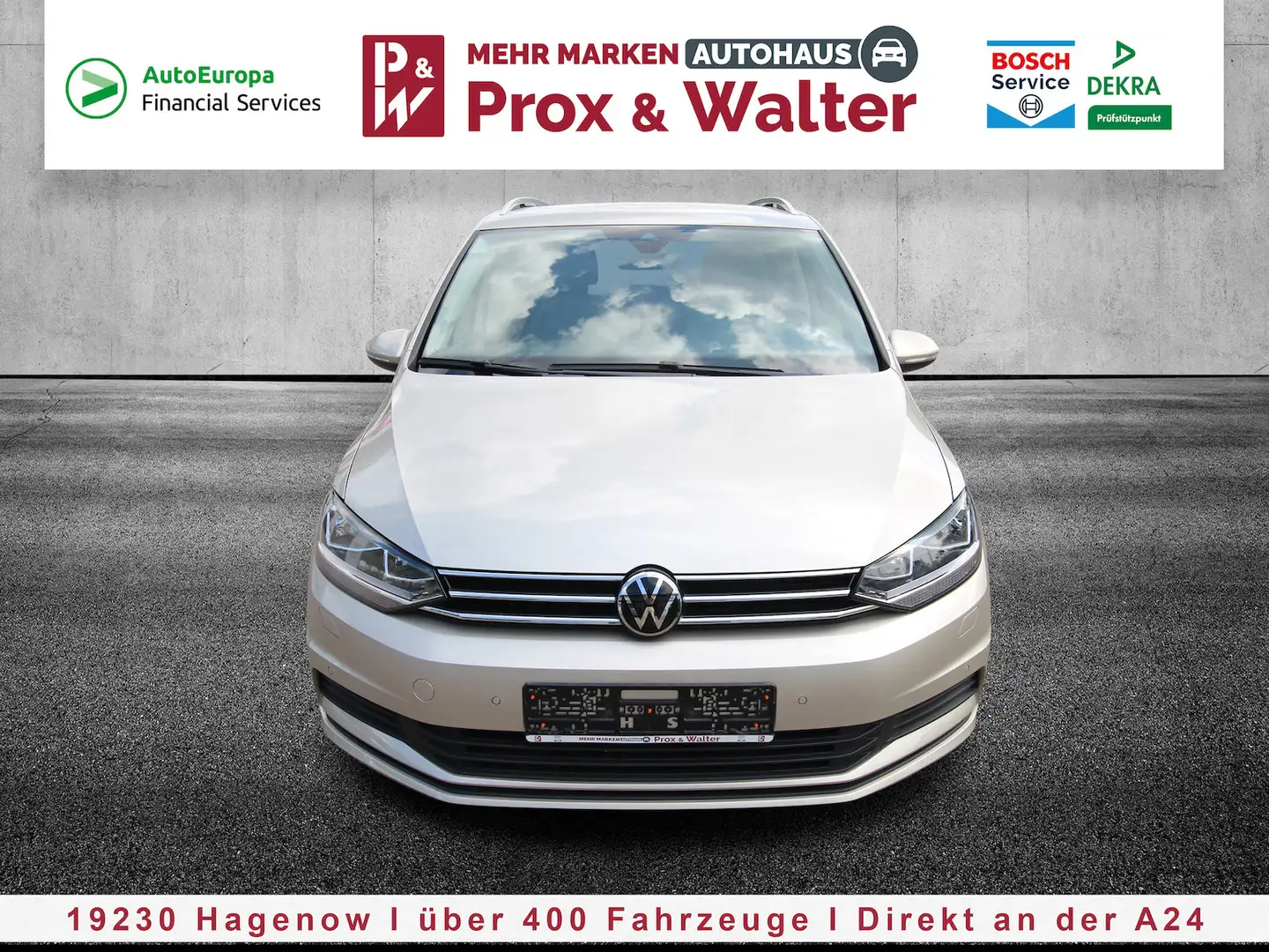 Volkswagen Touran 1.5 TSI 7-DSG Comfortline 7-SITZ+NAVI+AHK Argent - 1