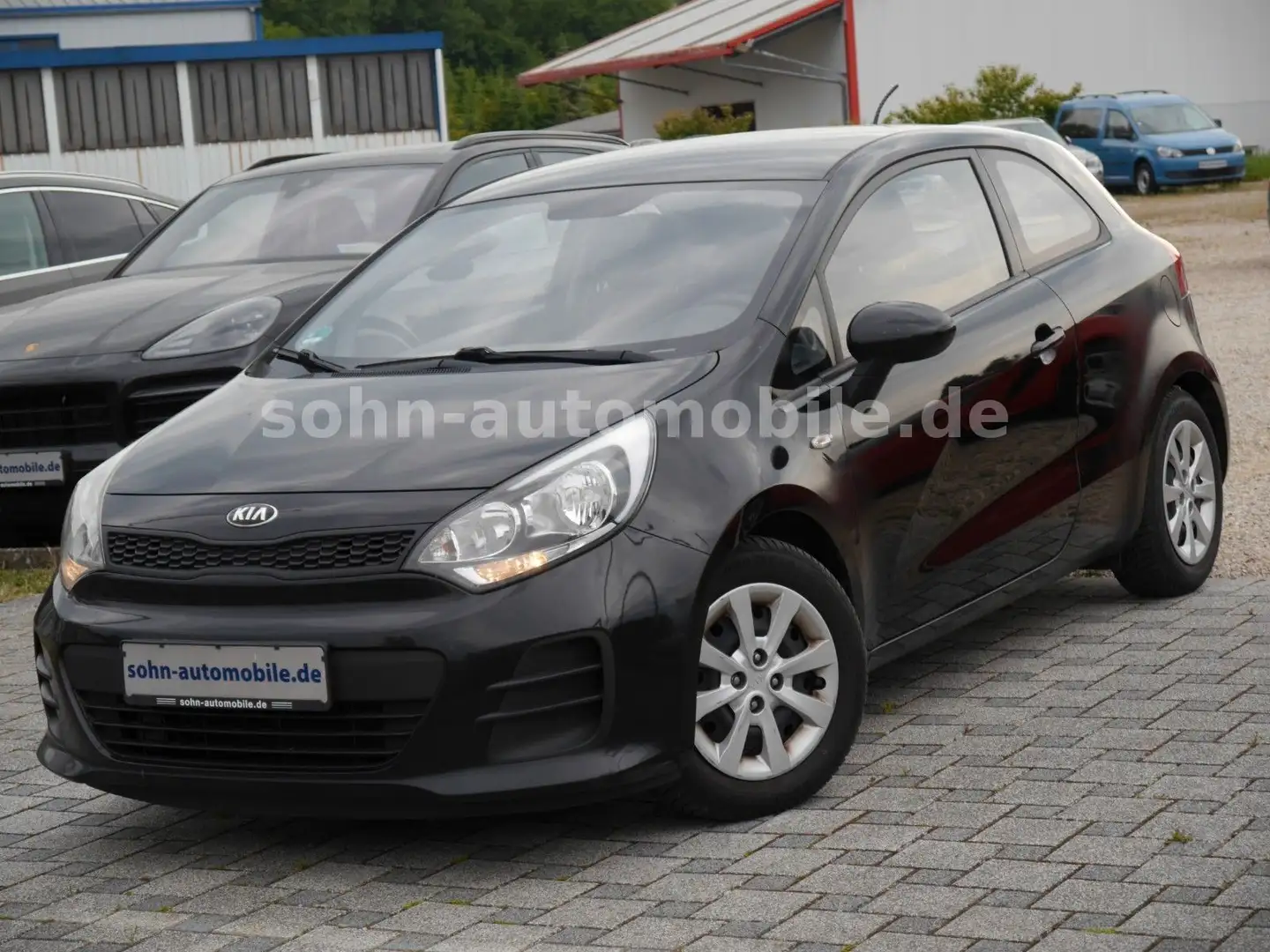 Kia Rio Start 1.Hand/Klima/Allwetter/Euro6/TÜV:12-26 Negro - 1