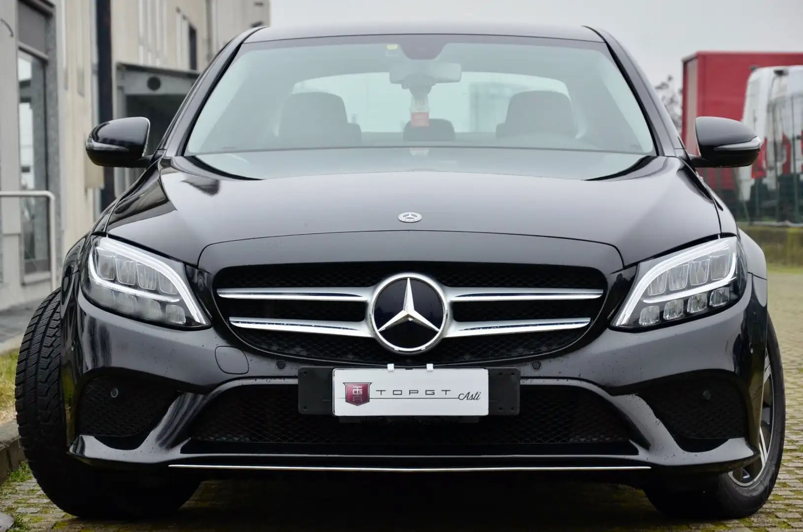 Mercedes-Benz C 220 C 220d Sport Plus 194cv auto UFF ITALIANA, PERMUTE Nero - 2
