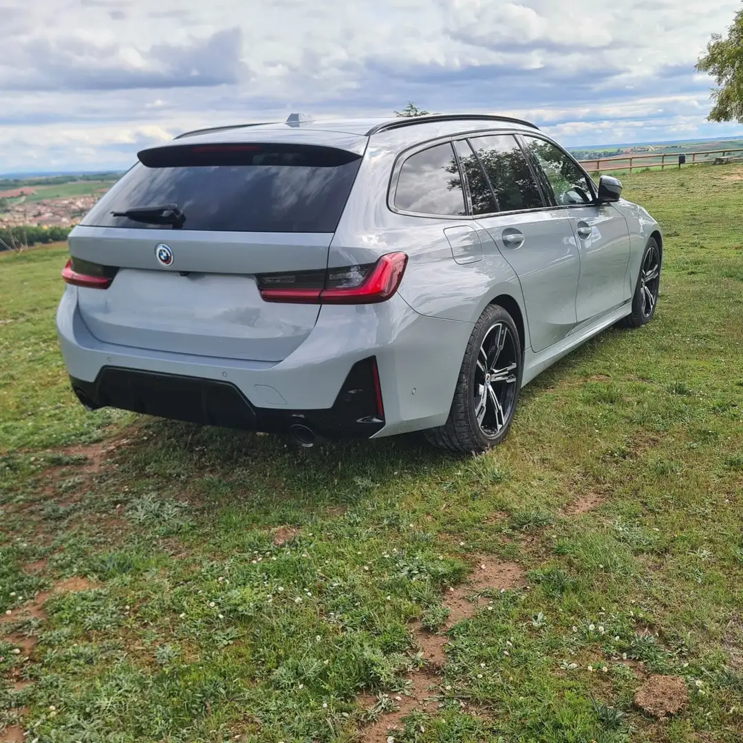 BMW 320 320dA Touring Gris - 2