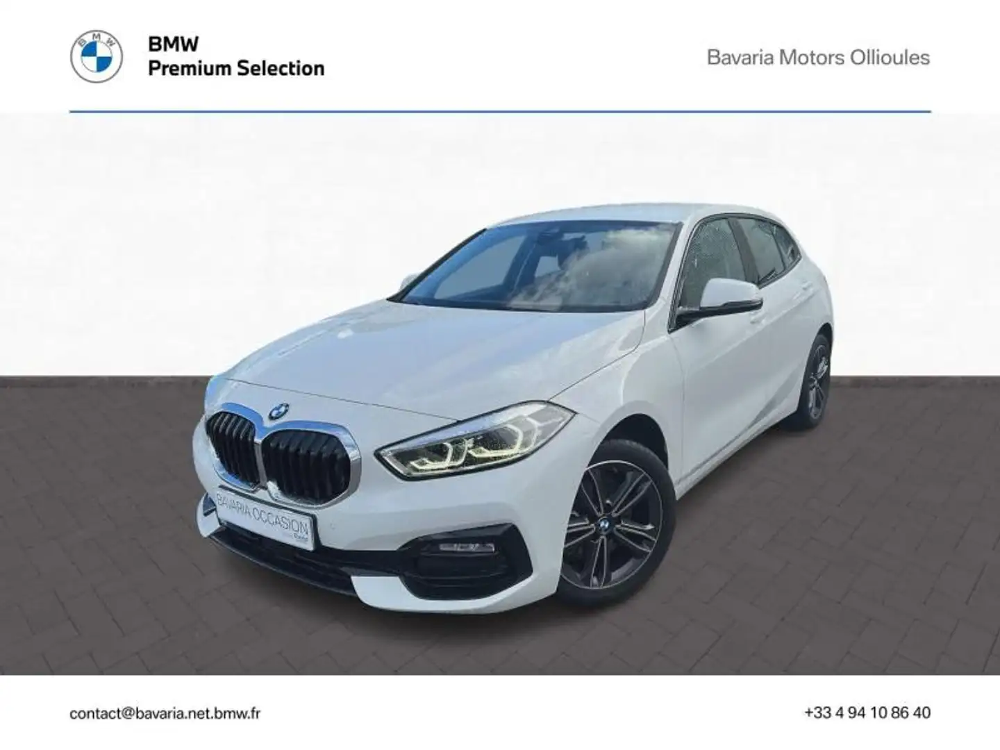 BMW 118 118iA 136ch Edition Sport DKG7 Wit - 1