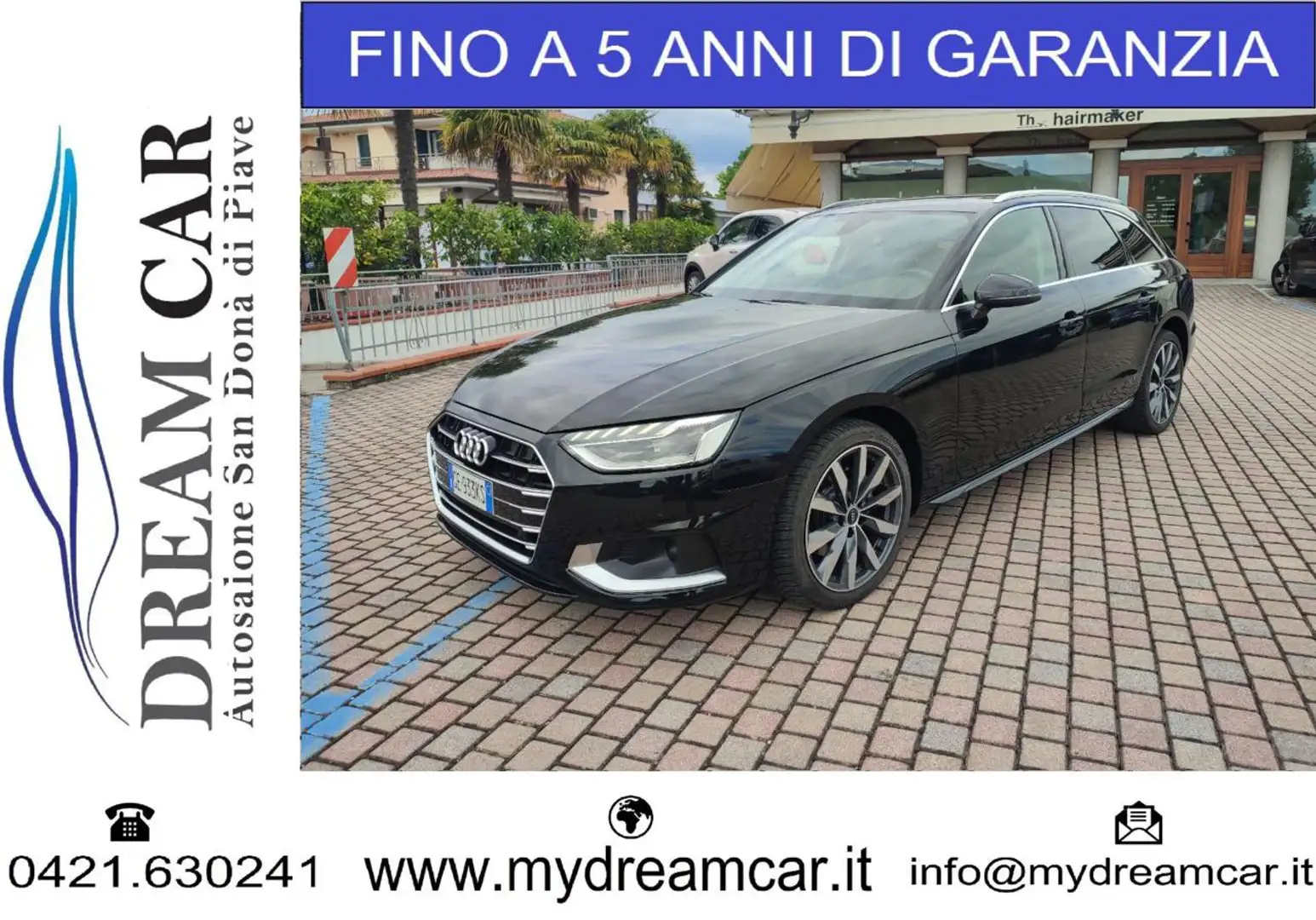 Audi A4 Avant TDI business advance S tronic 163CV s line Nero - 1
