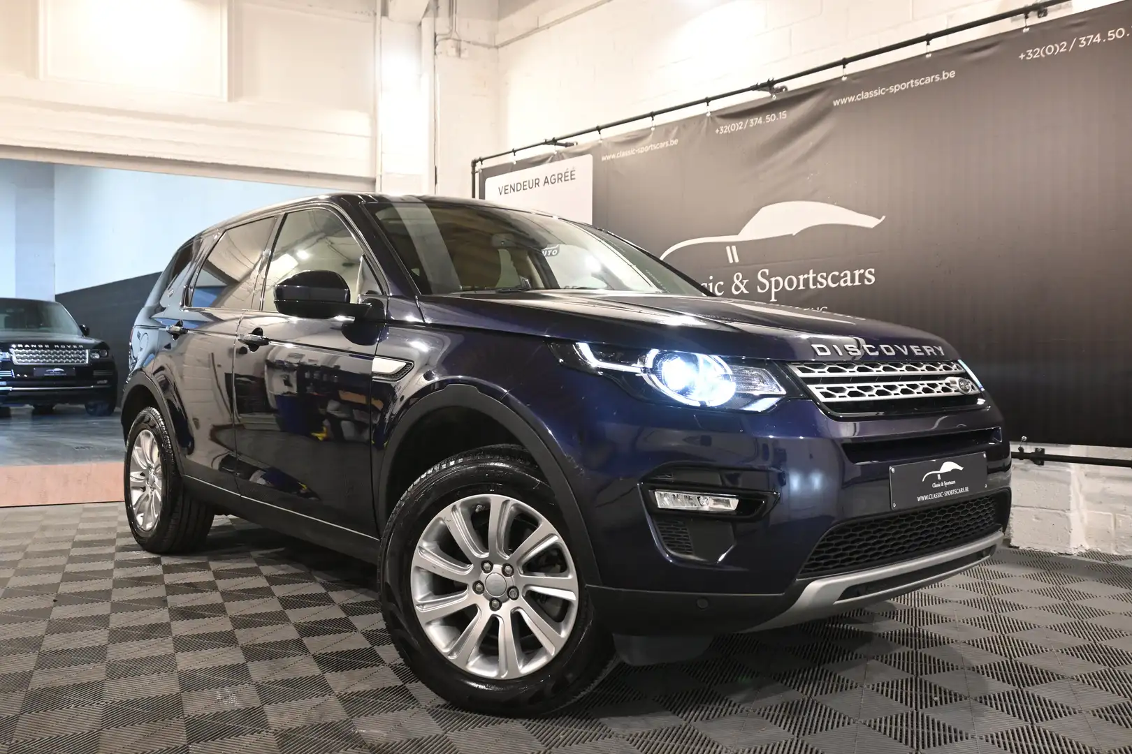 Land Rover Discovery Sport 2.0 TD4 EURO 6b / AUTO / PANO / CAMERA / XENON Bleu - 2