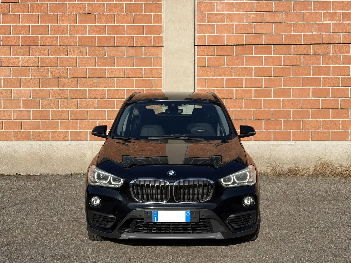BMW X1 X1 xDrive 18d Business auto Nero - 2