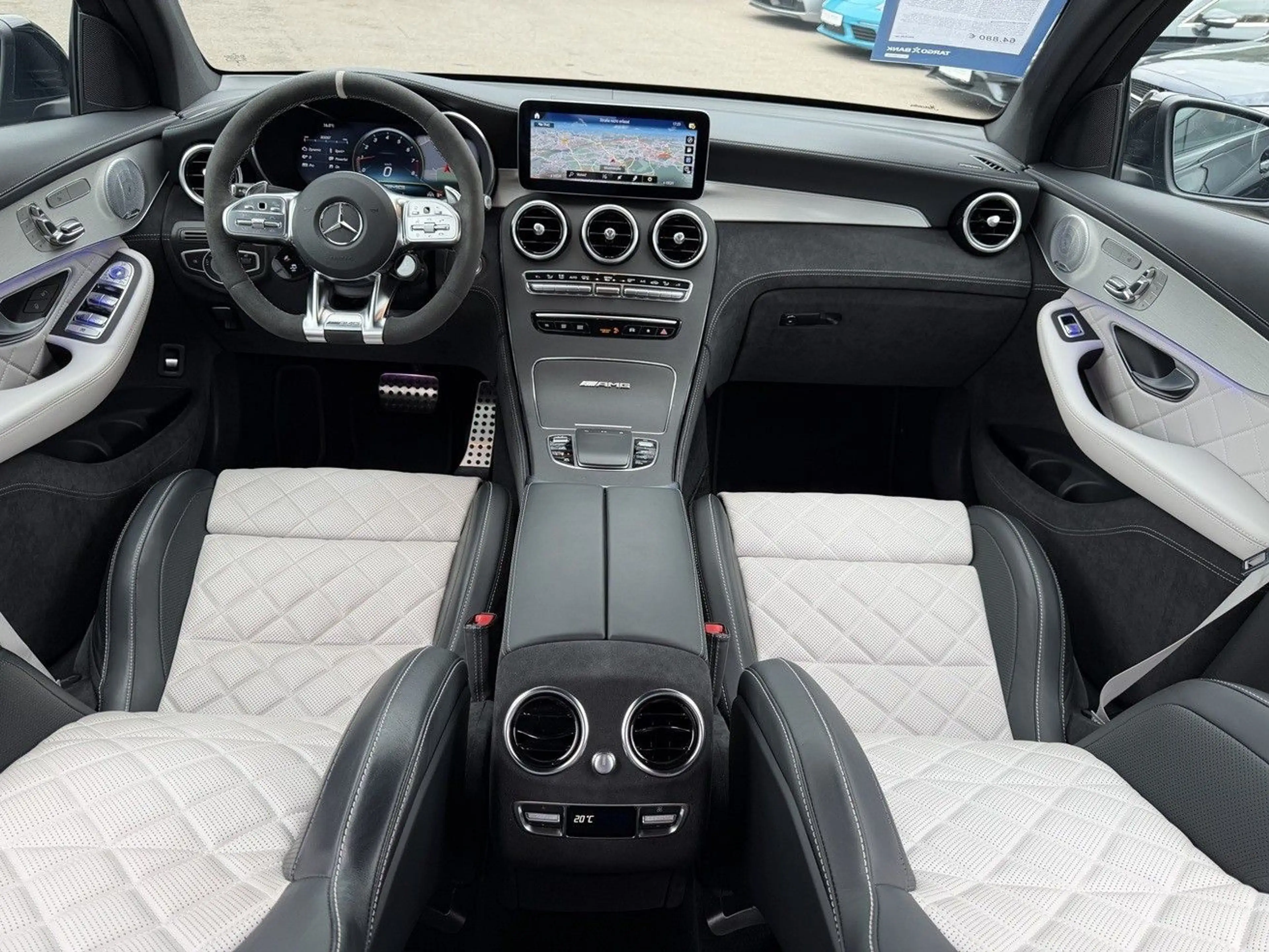 Mercedes-Benz GLC 63 AMG S Coupe designo Aero Keramik/Schalen/SAGA/HUD/21 — photo 8