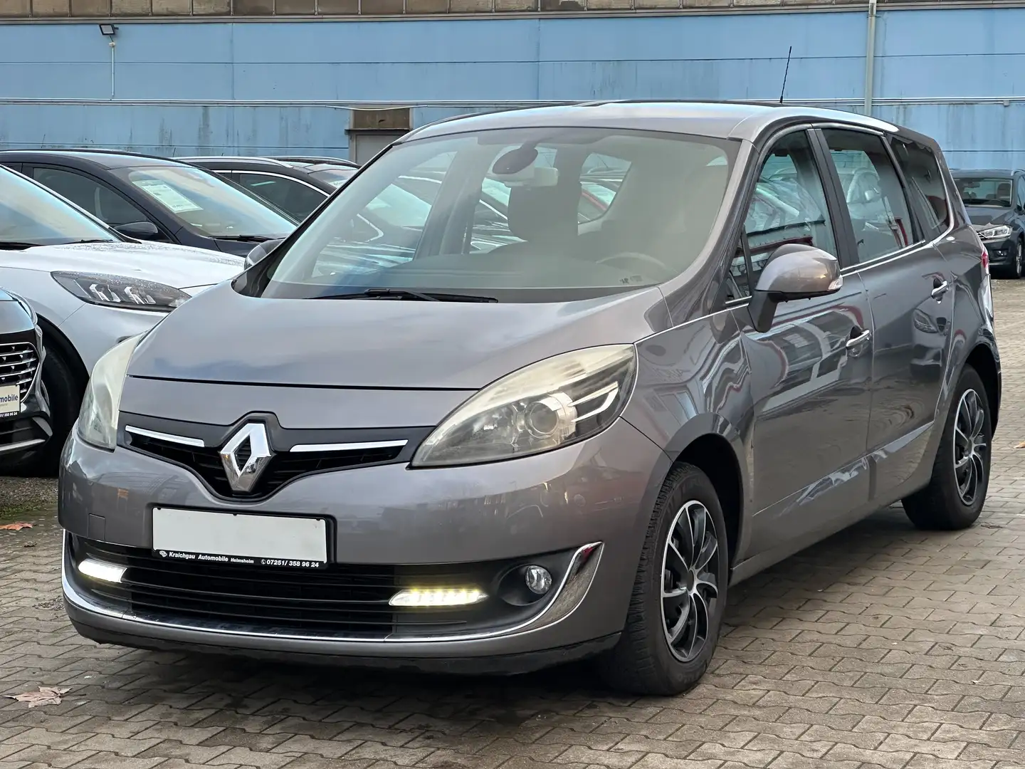 Renault Scenic 1.5 dCi*Zahnriemen+WP gew*AHK*Navi*Klima*Tempo*+WR Grau - 1