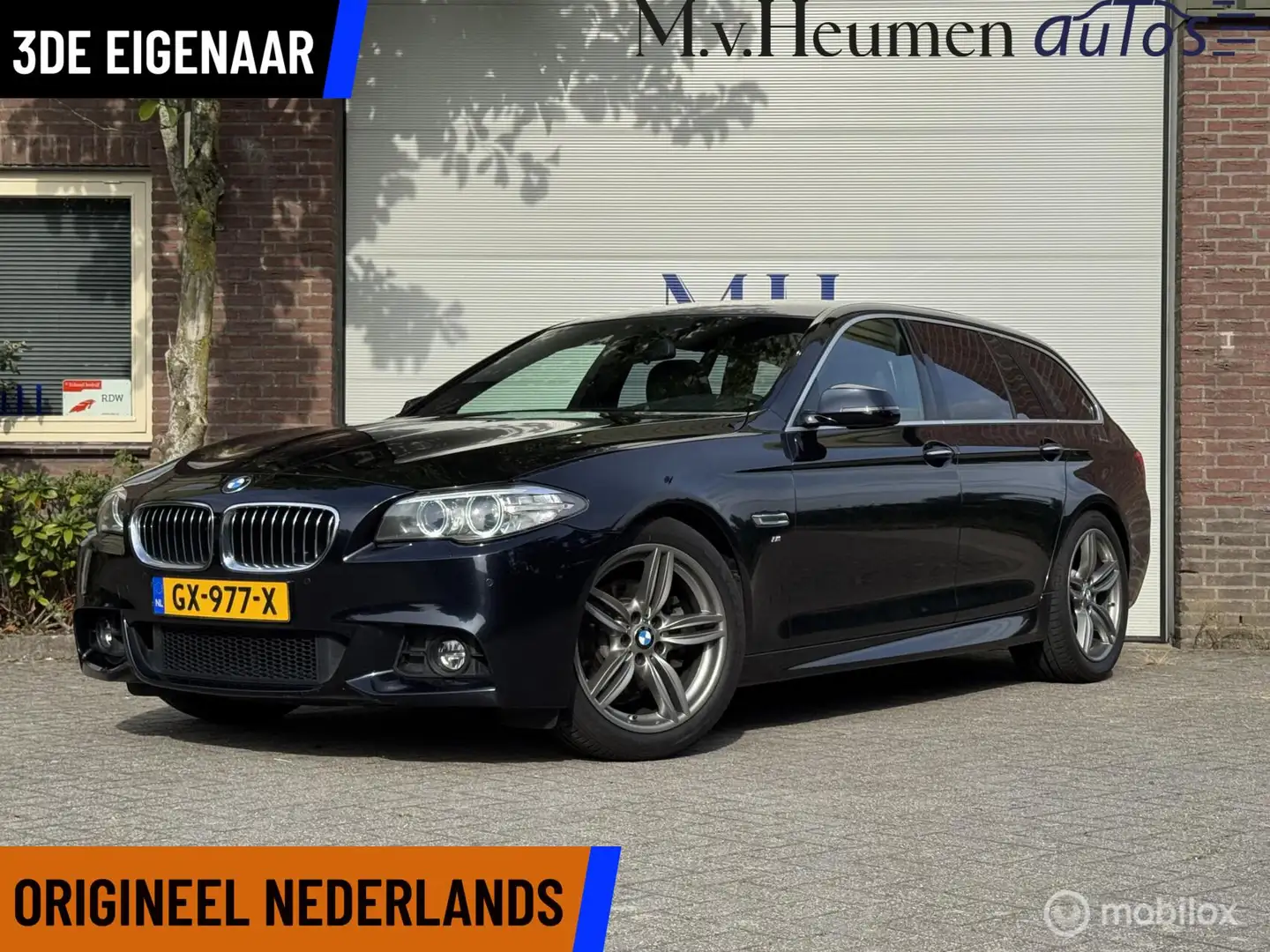 BMW 520 5-serie Touring 520d LCi M Sport High Executive Tr Schwarz - 1