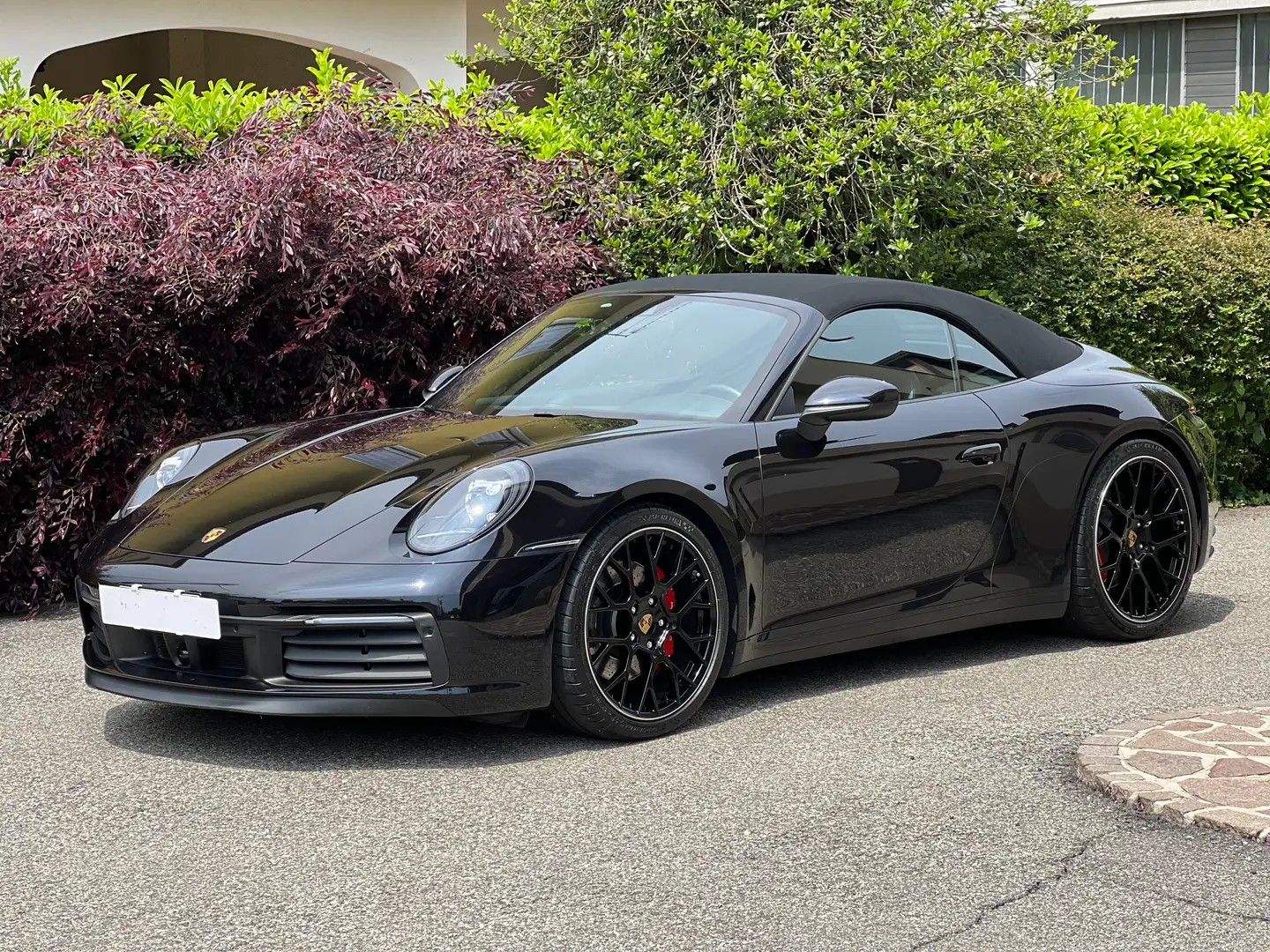 Porsche 992 911 Carrera S Cabriolet Scarico Akrapovic Schwarz - 1