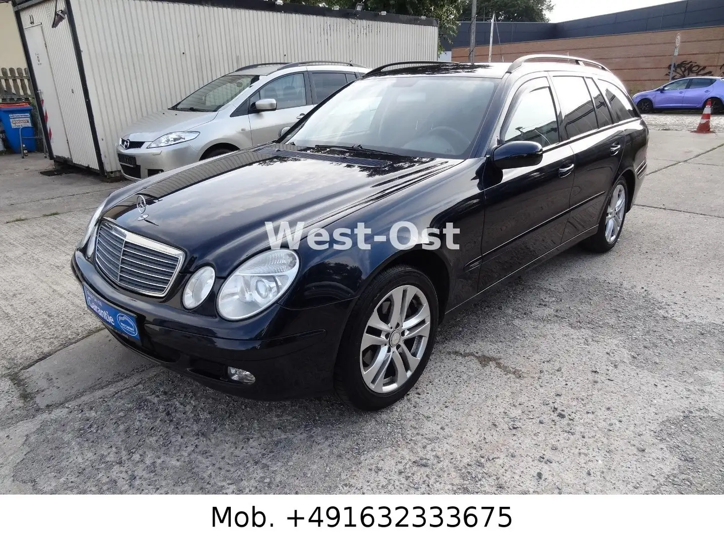Mercedes-Benz E 240 T-Modell Automat Kamera Navi AHK HU/AU neu Niebieski - 1