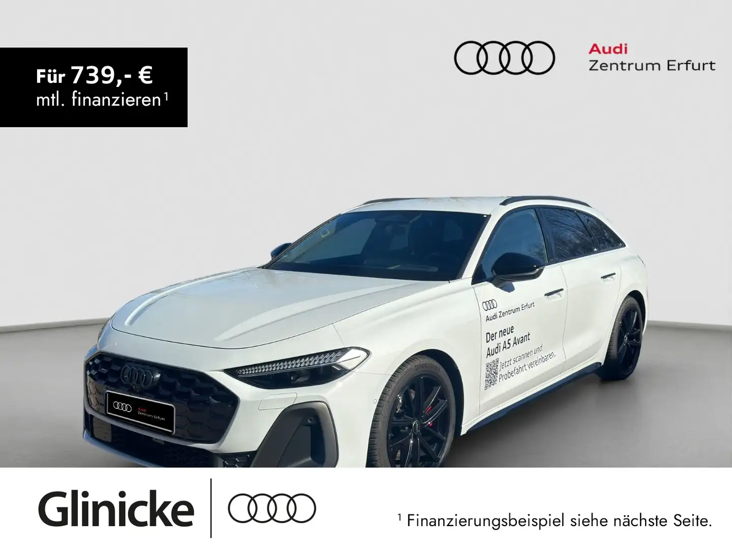 Audi A5 TDI quattro 150 kW S tronic Weiß - 1