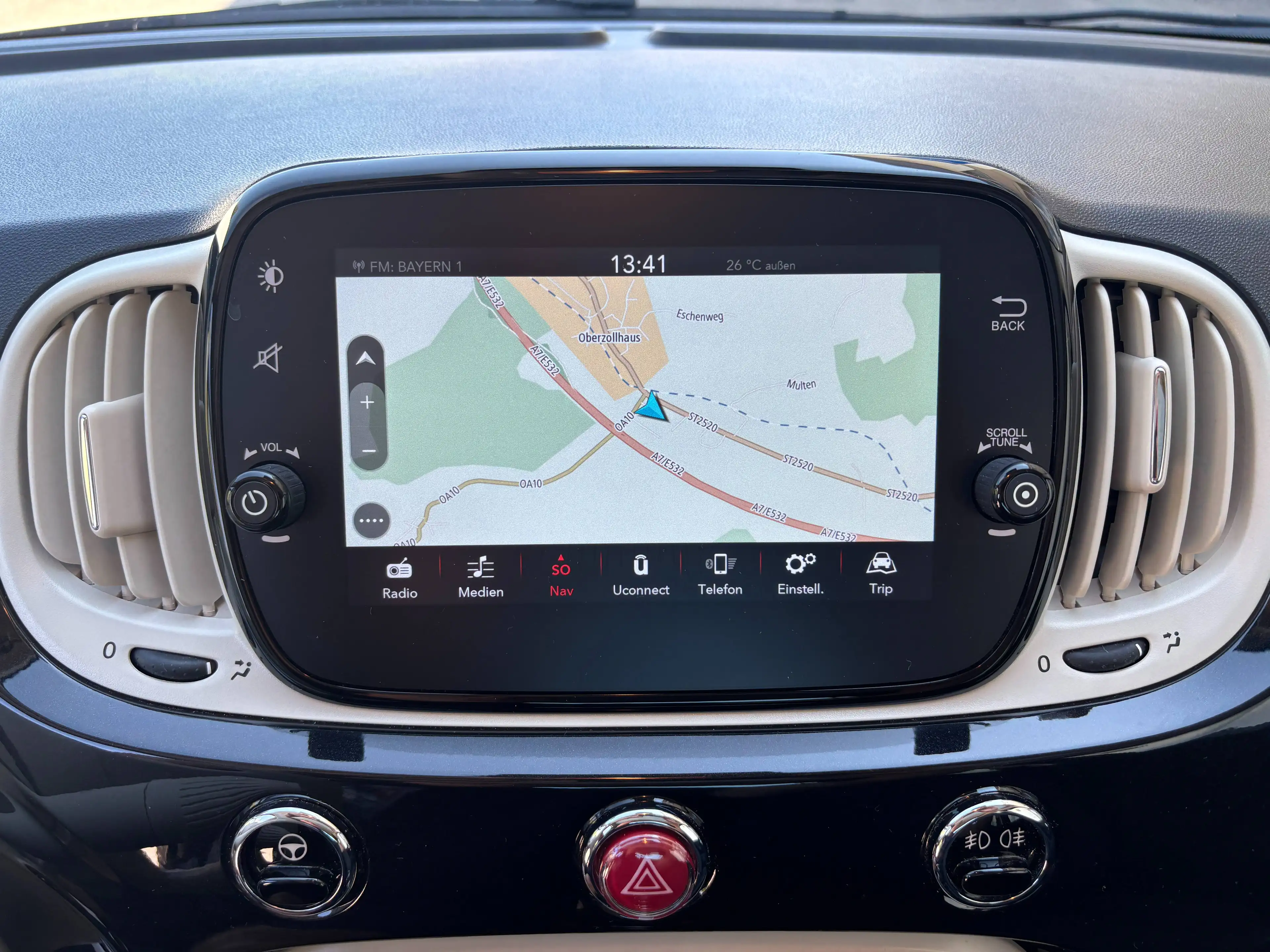 Fiat 500 Dolcevita Panorama Navi Klima ALU Temp. — photo 7