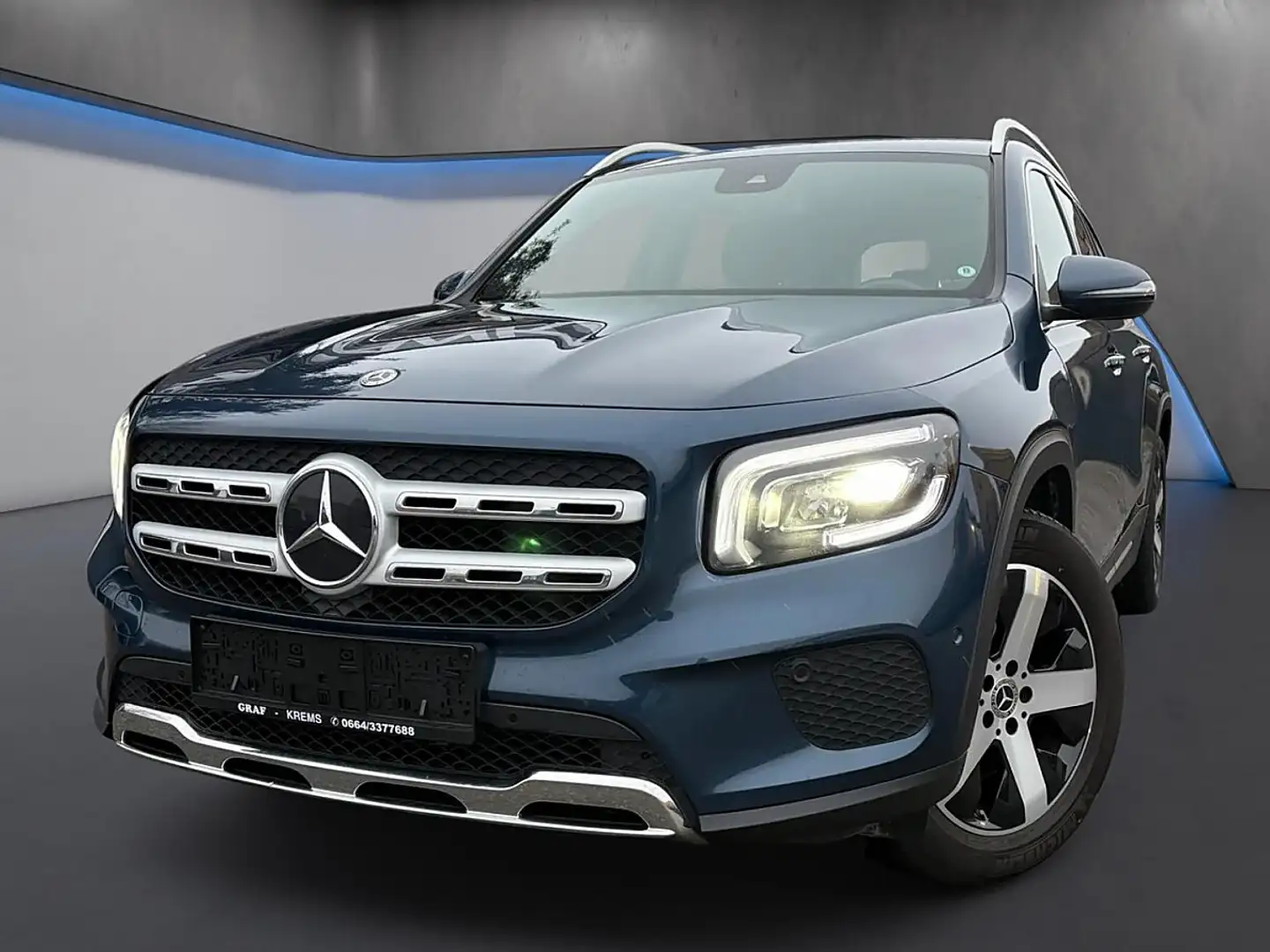Mercedes-Benz GLB 200 d Aut. *Kamera*Navi*LED*Erstbesitz* Blau - 1