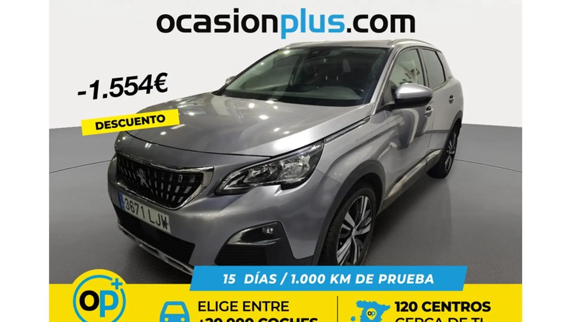 Peugeot 3008 1.5BlueHDi Allure S&S 130 Grau - 1