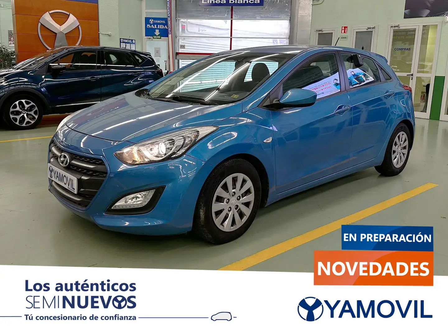 Hyundai i30 1.4 MPI BD Klass 100 Blau - 1