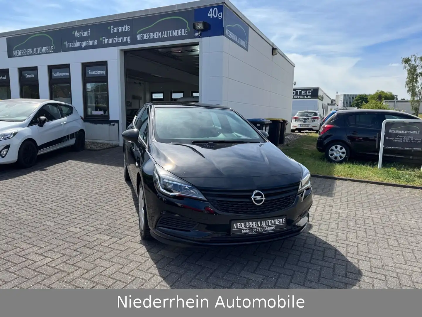 Opel Astra K Edition 1.Hand+Klima+PDC+Tüv&Service Neu Noir - 1