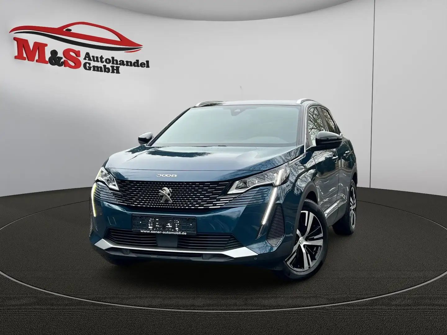 Peugeot 3008 GT 1.2 Puretech 130 EAT8- NAVI-KAMERA-GARAN Blau - 1