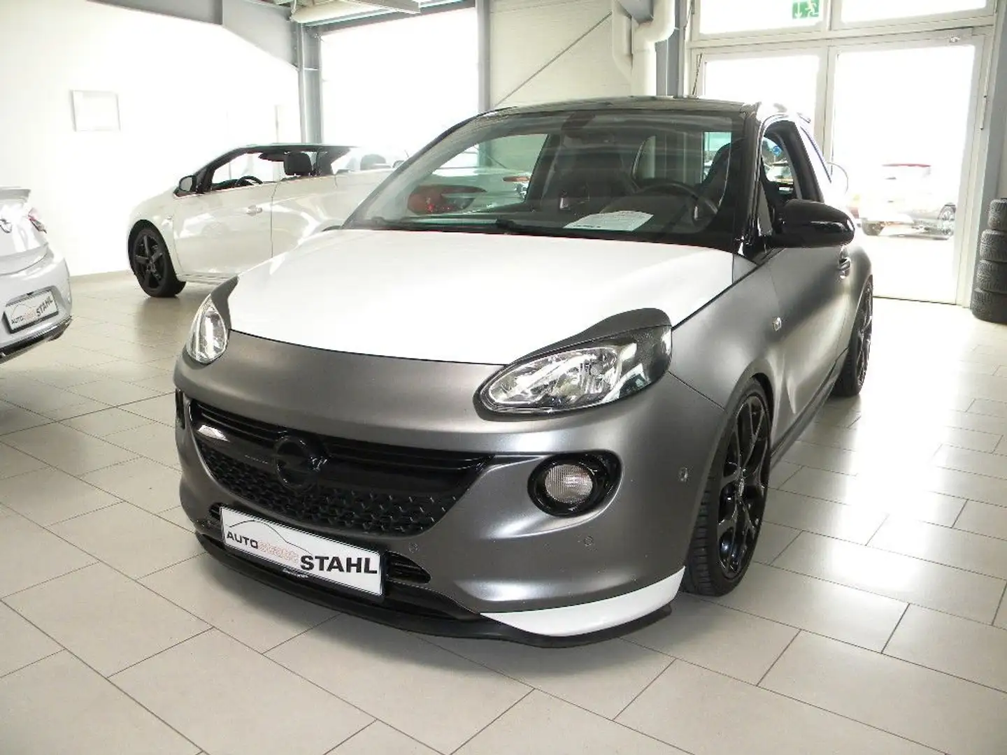 Opel Adam S Mattgrau Foliert Grau - 1