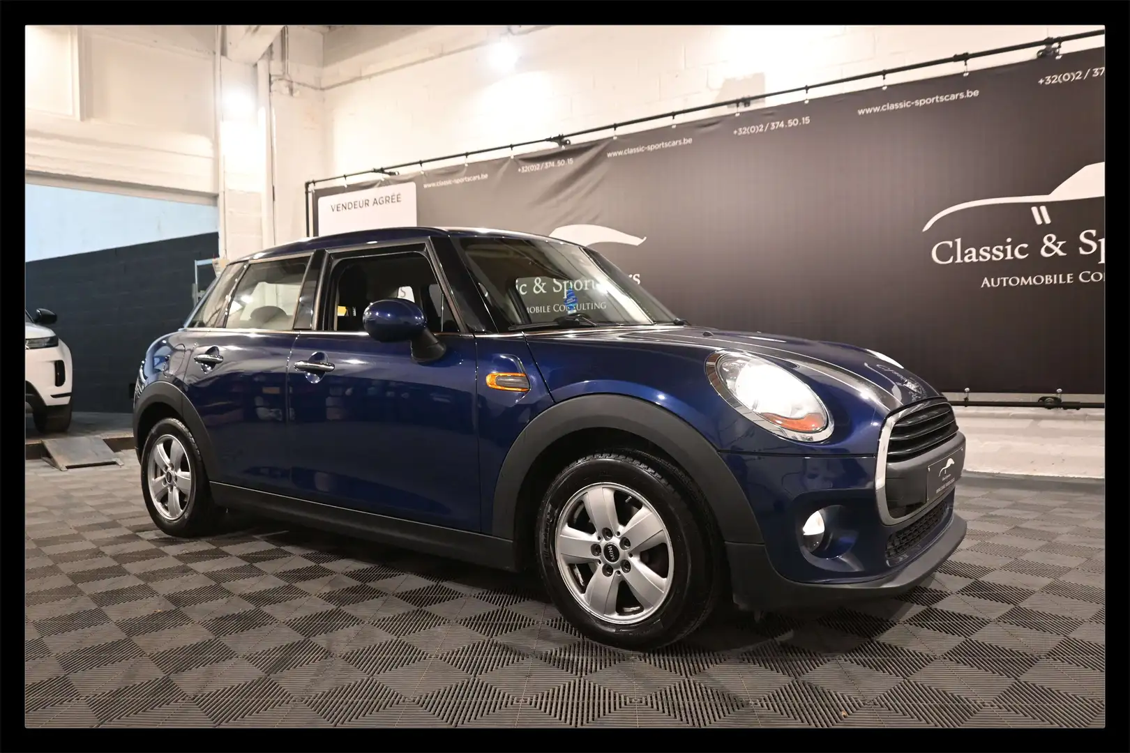 MINI One 1.2i EURO 6b / CUIR / GPS NAVI / BLUETOOTH / PDC Blau - 1