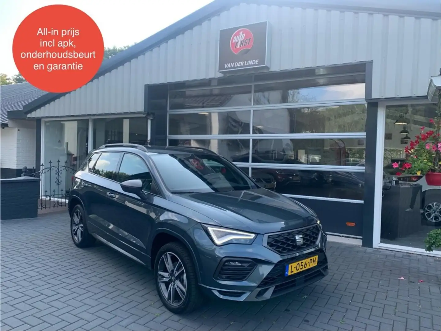 SEAT Ateca 1.5 TSI FR Business Intense. Automaat,Cruise contr Gris - 1