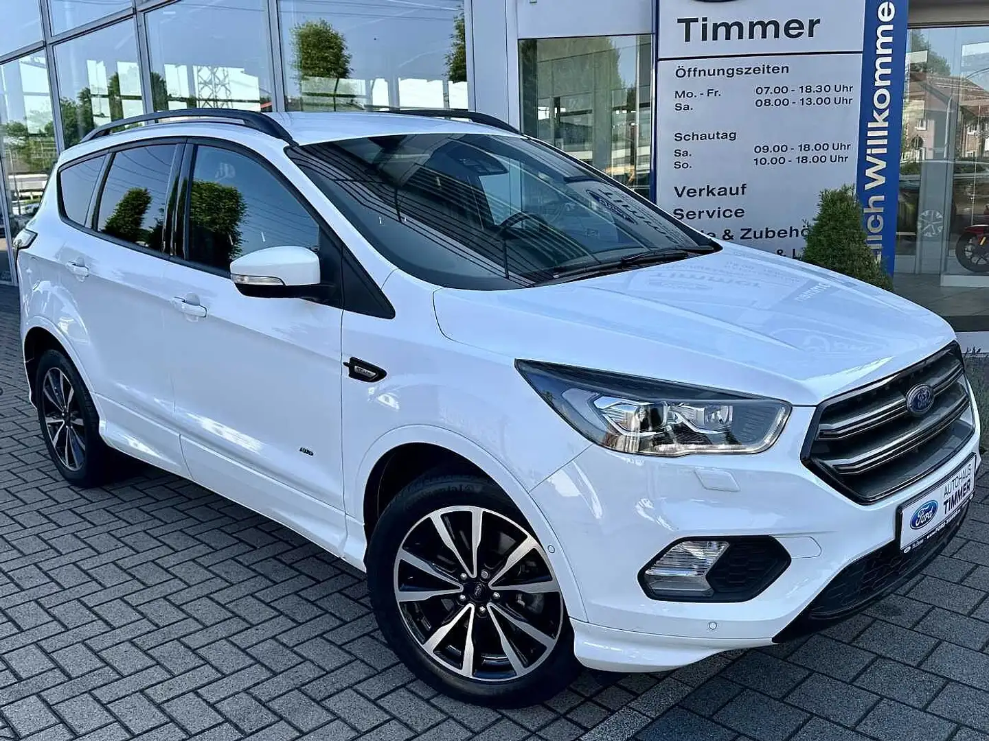 Ford Kuga 1.5 EcoBoost 4x4 Aut. ST-Line Weiß - 1