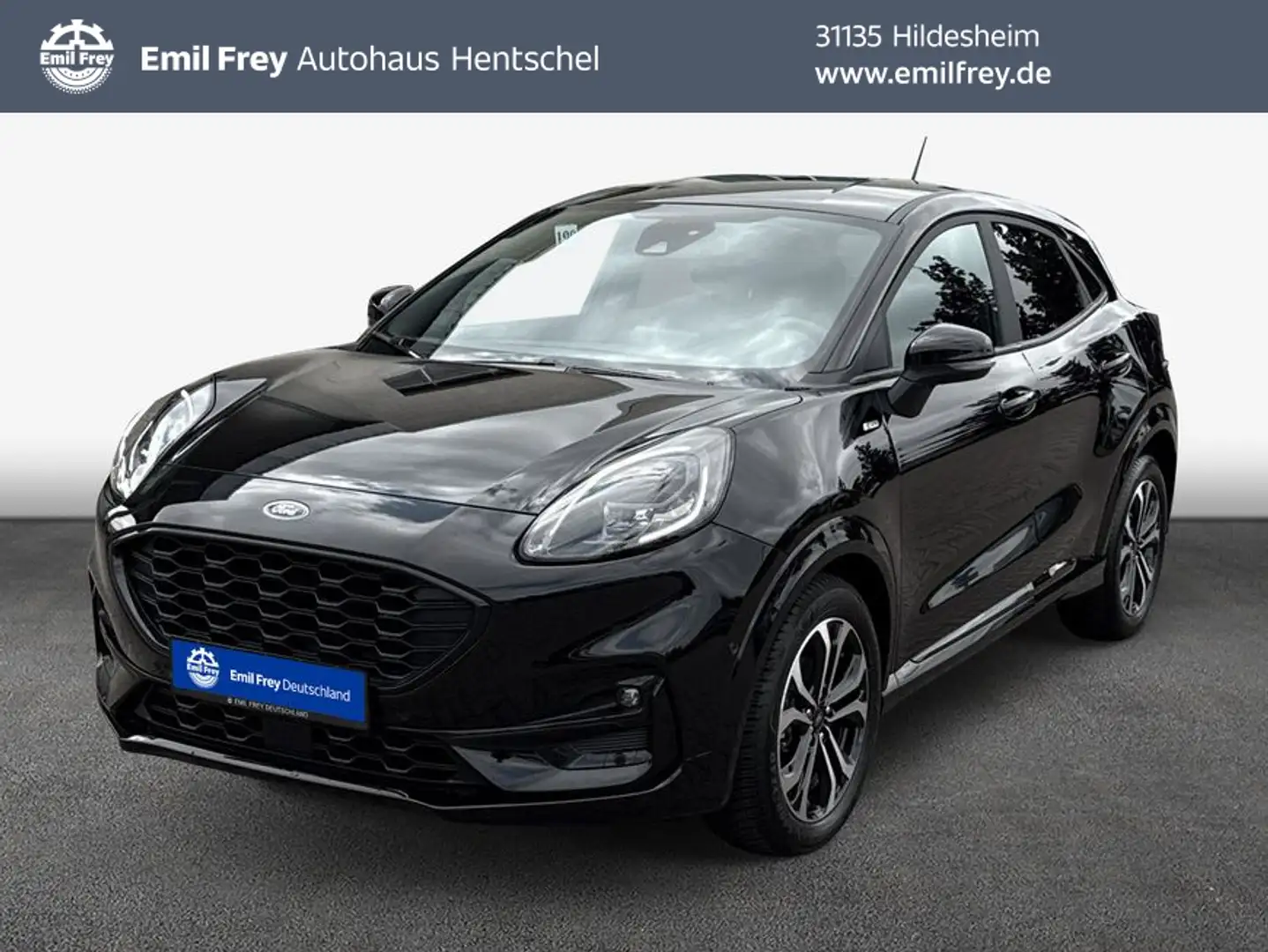 Ford Puma 1.0 EcoBoost Hybrid Aut. ST-LINE GJR LED EHK Schwarz - 1
